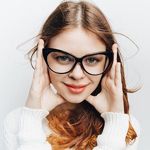 Girls With Large Designer Glasses