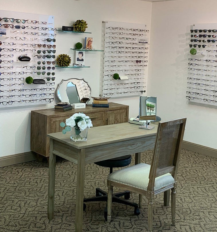 Eyeglasses selection at OPMT in Hartsville TN