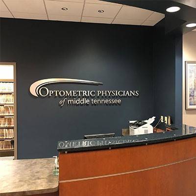 Optometric physicians of middle tennessee nashville office front view
